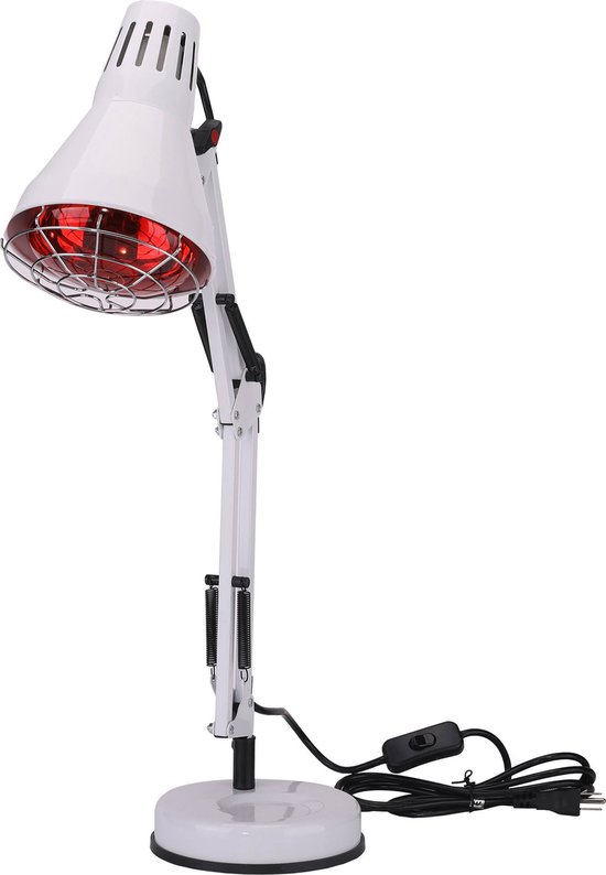 Tafelmodel infraroodlamp 150W - Warmtelamp tegen spier- en gewrichtspijn  -... | bol.com