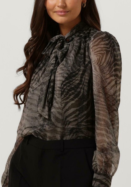 Guess Ls Nadine Top Blouses & Tunieken - Donkergroen