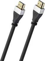 OEHLBACH D1C33100, 1 m, HDMI Type A (Standard), HDMI Type A (Standard), Compatibilité 3D, 48 Gbit/s, Noir