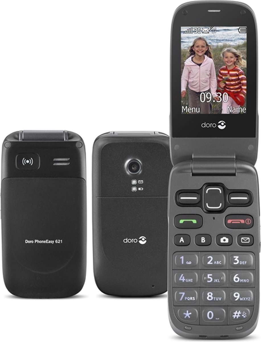 Doro PhoneEasy 621 3G Zwart