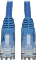 Tripp Lite N201-001-BL50BP 0.3m Cat6 U/UTP (UTP) Blauw netwerkkabel
