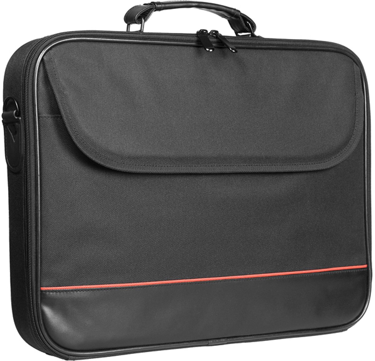 Tracer - laptoptas 17''- buitenvak met klittenbandsluiting, tweewegritssluiting, Straight