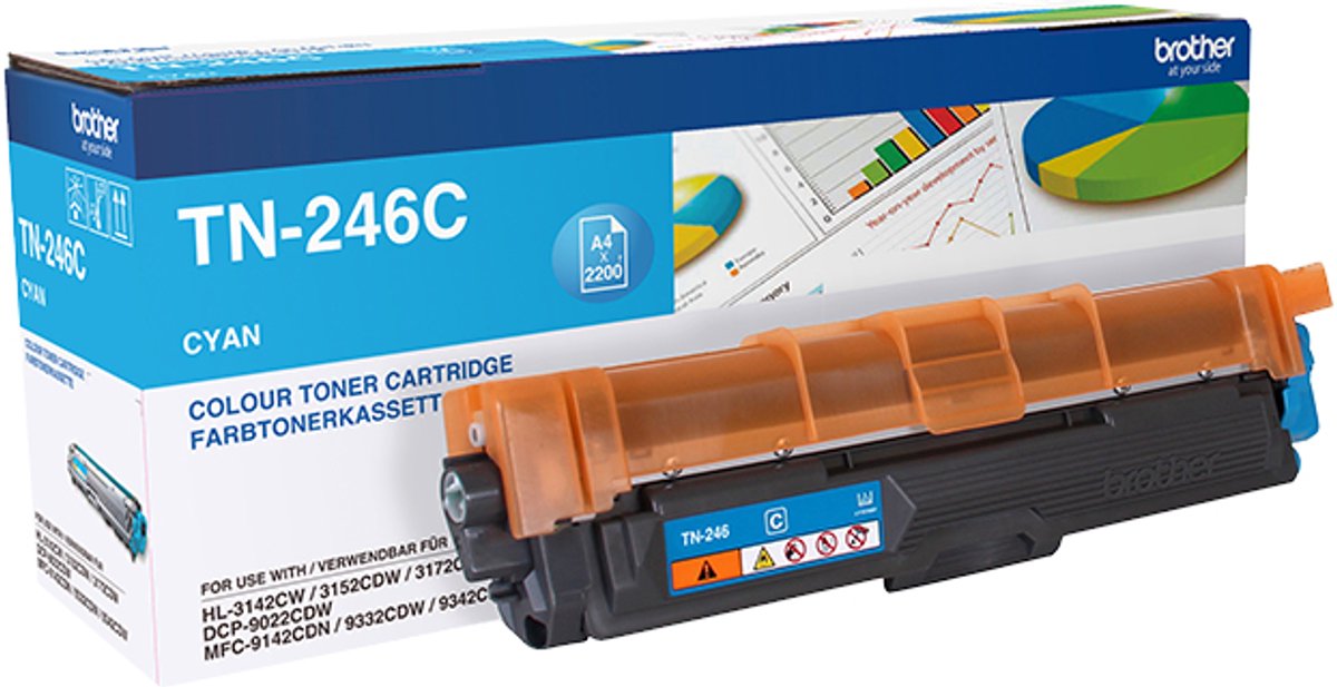 Brother TN-246 C toner cyaan