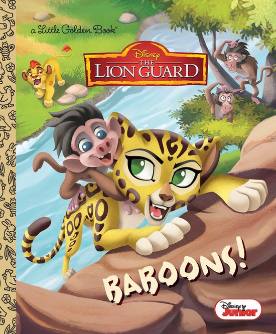 ISBN Baboons! (Disney Junior: The Lion Guard), Anglais, Couverture rigide, 24 pages