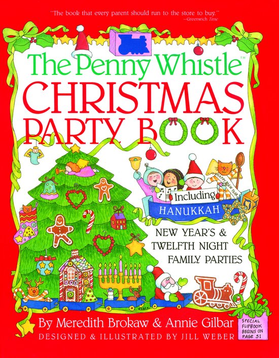 The Penny Whistle Christmas Party Book - cover