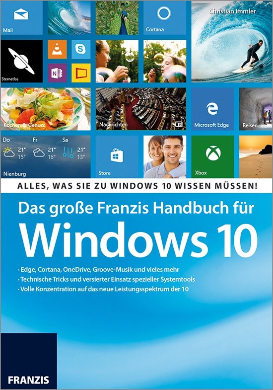 Das große Franzis Handbuch für Windows 10 - cover
