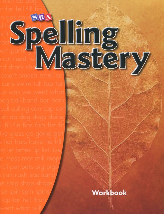 SRA Spelling Mastery 9780076044818 Mcgraw Hill Boeken
