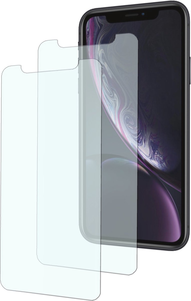 iPhone Xr - Notch Screenprotector - Transparent Edition - 2 stuks