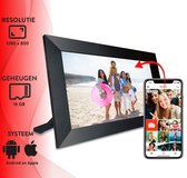 Forexa Digitale Fotolijst met Frameo App – 10 inch – Android en IOS – 16GB – WiFi – IPS Touchscreen – Fotokader – Zwart