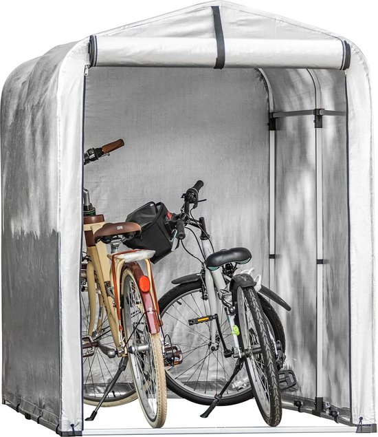 Mara Fiets Garage - Fietstent - Garage - Multifunctioneel - Bike Shelter -  Zilver -... | bol.com