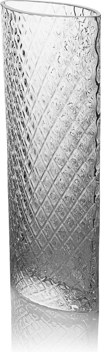 Handgemaakt kristallen Lilie vaas 300mm - Kristal