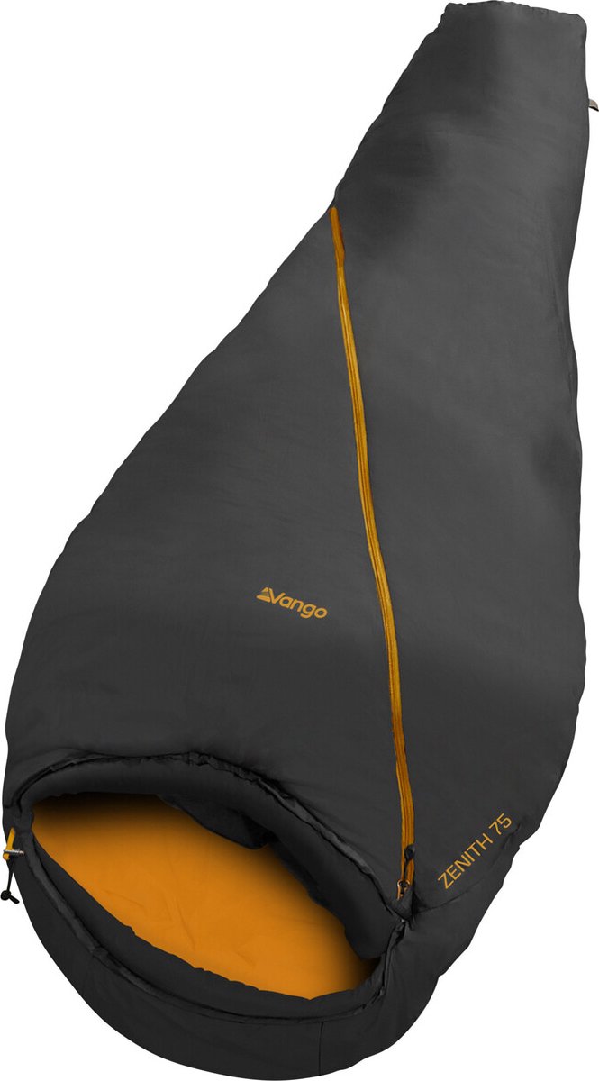 Vango Zenith 75 Sleeping Bag, zwart/oranje