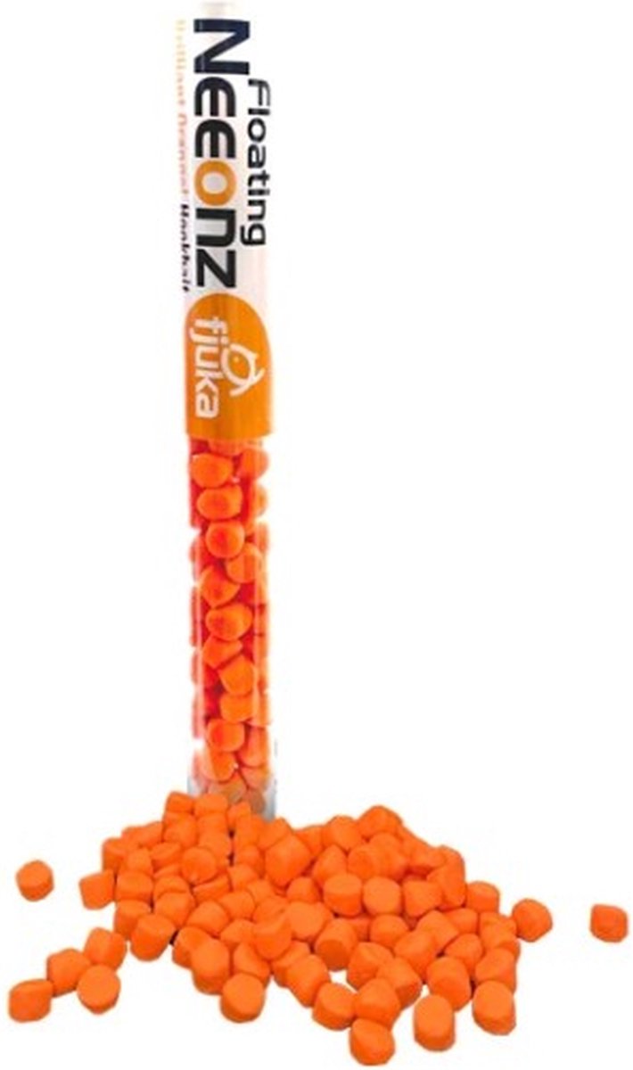 Fjuka Baits Floating Neeonz Hyper Fluoro Hookbait 7 mm - Brillant Orange | Boilies