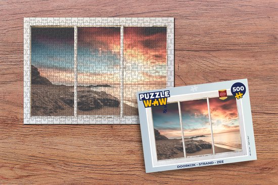 Puzzle Transparent - Plage - Mer - Puzzle - Puzzle 500 pièces