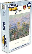 Puzzle Monet - Palmiers à Bordighera - Art - Puzzle - Puzzle 1000 pièces adultes - Sinterklaas cadeaux - Sinterklaas pour les grands enfants