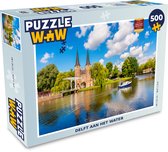 Puzzel Delft - Water - Boot - Legpuzzel - Puzzel 500 stukjes