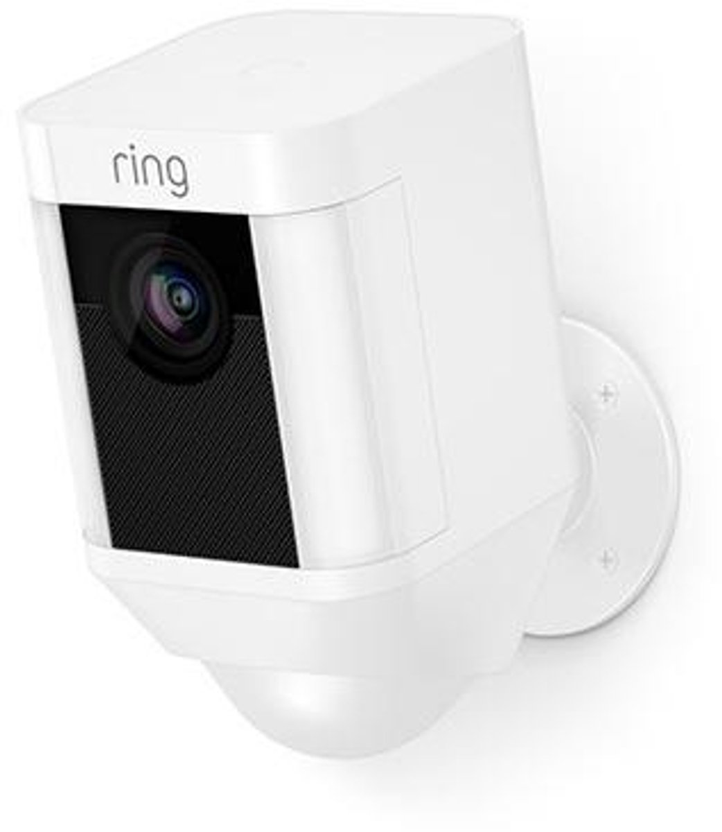 Ring Spotlight Cam Batterij Beveiligingscamera Wit - afbeelding 2