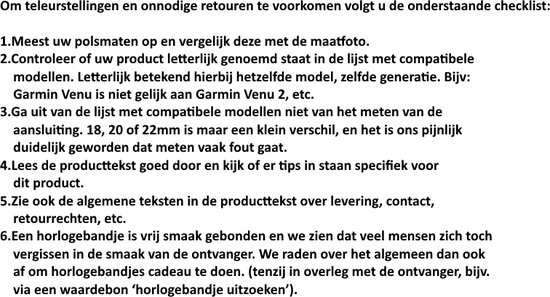 Zwart Milanees Stalen sporthorlogebandje geschikt voor Garmin Fenix5S (& Plus) – Maat: zie maatfoto – Quickfit Compatibel – 20 mm zwart metalen smartwatch strap - milanese