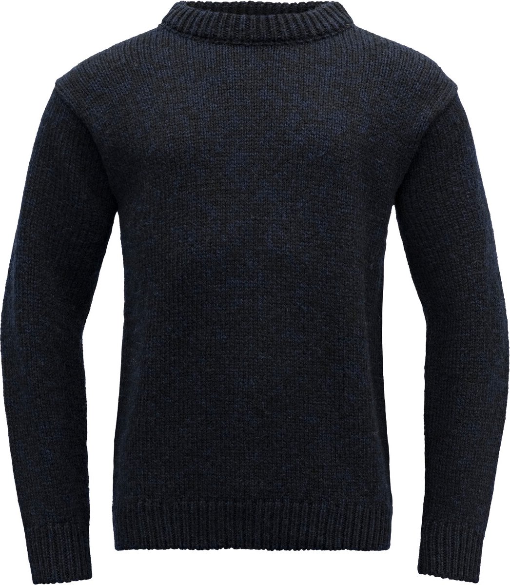Devold Nansen Crew Neck Sweater, blauw