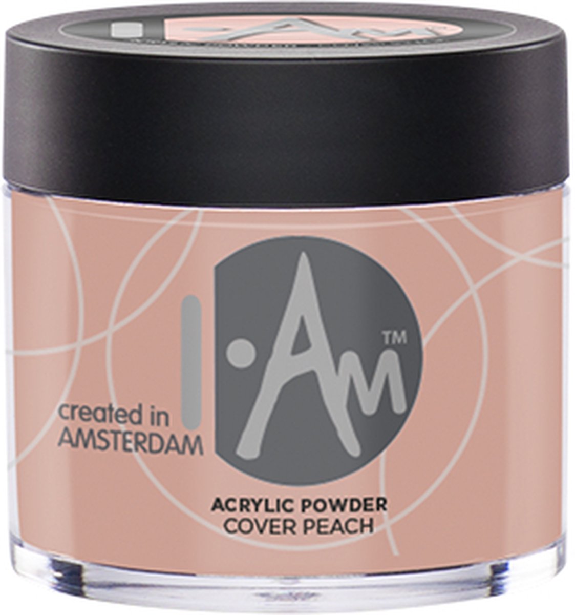 I.Am Nail Systems I.Am Acrylic Powder Cover Peach (25g)