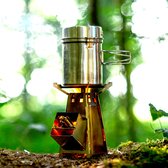 By Arnaud - Firetower - compact opvouwbare - rocket stove - kampeer vuur