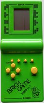 Console de jeu portable Brickgame - Tetris - Jeu Classic - Jeu rétro - Blocs - 9999 Jeux - VERT