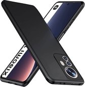 Hoesje Geschikt voor: Xiaomi 12 / 12X Silicone - Zwart - ZT Accessoires