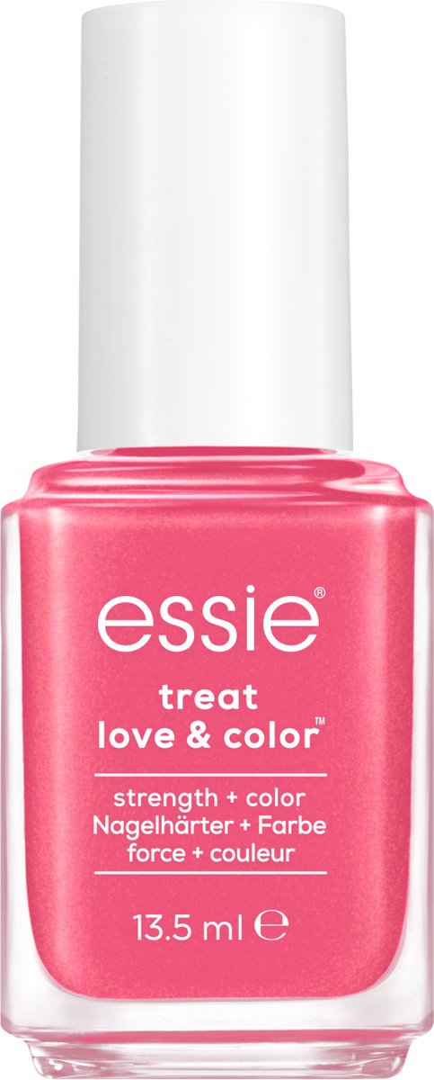 Goedkoopste essie - TREAT LOVE & COLOR™ - 162 punch it up - roze - shimmer nagelverharder met calcium & camellia-extract - 13,5 ml