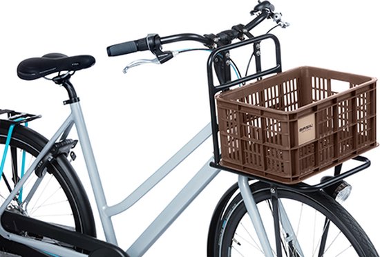 Basil Fietskrat S - Klein - 17.5 Liter - Bruin van Basil — afbeelding 5