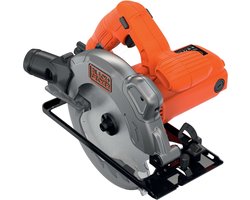 BLACK+DECKER CS1250LKA-QS handcirkelzaag - 1250W - 190mm - incl. koffer en 2 zaagbladen