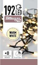 Oneiro’s luxe LED-verlichting 192 LED's - warm wit - op batterij - kerst - kerstboom - feestdagen - winter - verlichting - binnen - buiten - sfeer