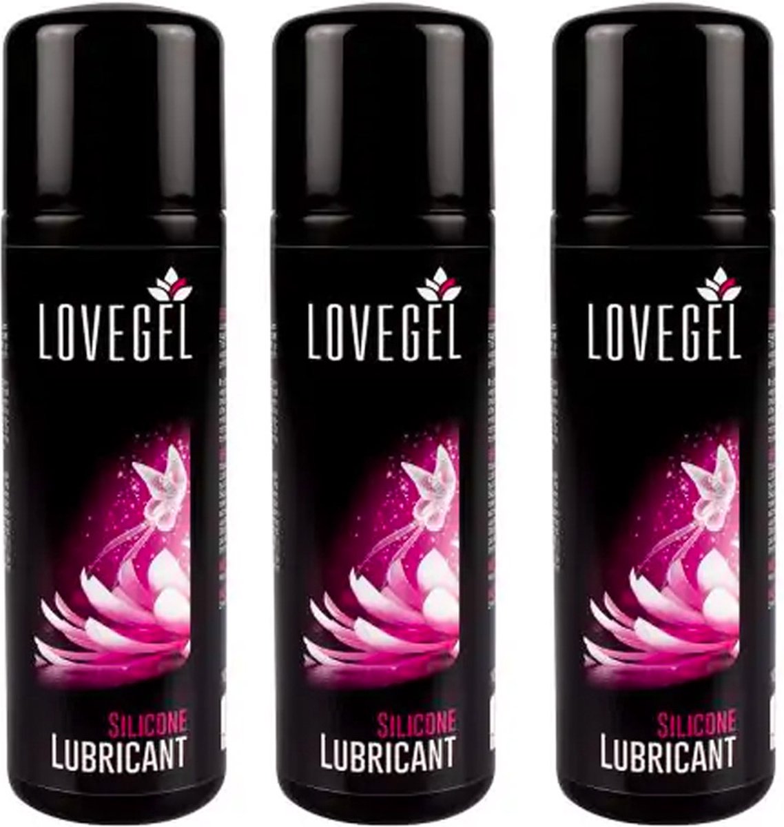 Goedkoopste Lovegel - Glijmiddel siliconen - Anaal - Vagina - 100 ml - 3 Stuks