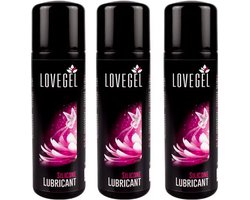 Lovegel - Glijmiddel siliconen - Anaal - Vagina - 100 ml