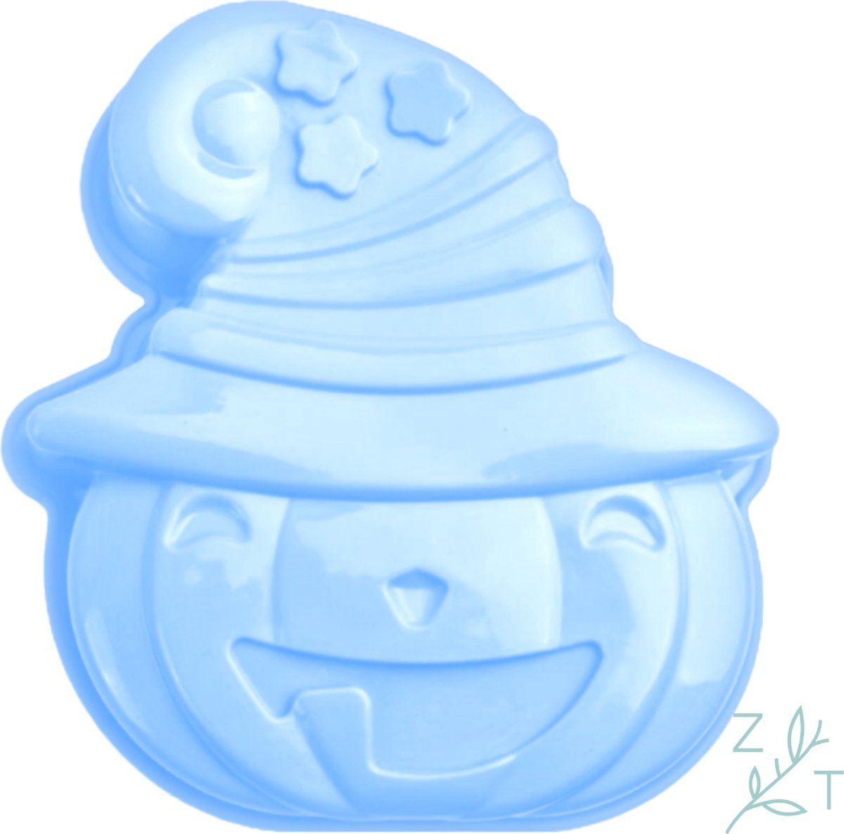 ZijTak - Pompoen bakvorm - Halloween - Silicone - Bakken - Thema - Pastel blauw