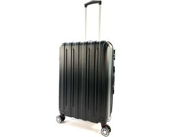 AATravel XL Reiskoffer - Trolley ABS - Met dubbele wielen - 75 cm - 97 Liter - Zwart