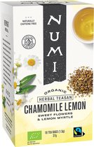 Numi - Chamomile Lemon met kamille en citroenmirte - Biologische thee - 4 doosjes