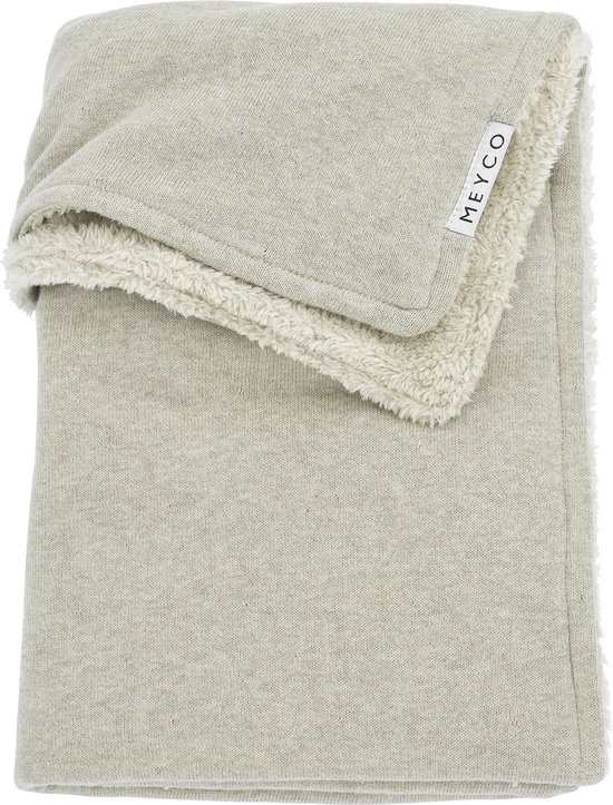 Meyco Baby Knit Basic Teddy Wiegdeken