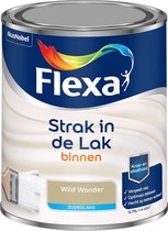 Flexa Strak in de Lak - Binnenlak - Zijdeglans - Kleur van het Jaar 2023 - Wild Wonder - 750 ml