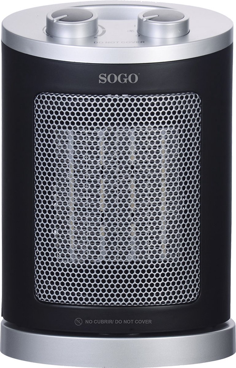 Sogo - 18365 - Elektrische Kachel - Keramische kachel - 1500 Watt