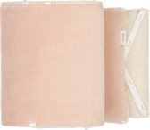 Koeka bedbumper / bedomrander Oddi - corduroy - roze - 180x30cm