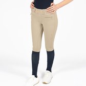 Pantalon d'équitation Clara Full Grip Sand/Rose Gold - 40 | Pantalon d'équitation