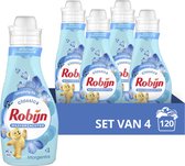 Détergent et assouplissant Robijn Morgenfris - 4 x 30 lavages - Emballage avantage