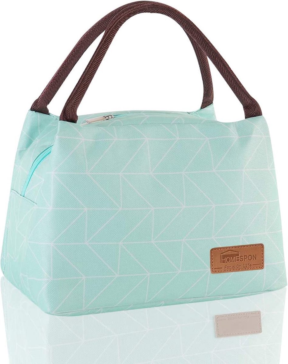 Lunchtas – Geïsoleerde lunchtas – Handig lunctas voor werk en school – compact lunchtas