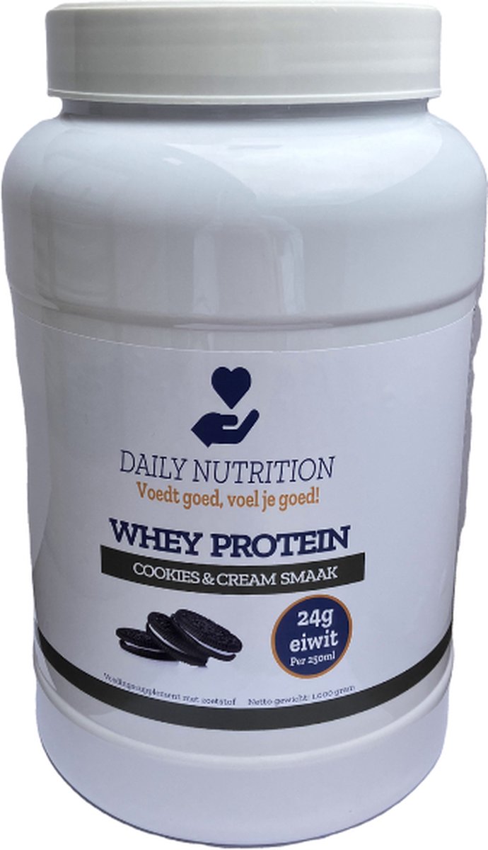 Daily Nutrition Whey protein cookies and cream 1 kg