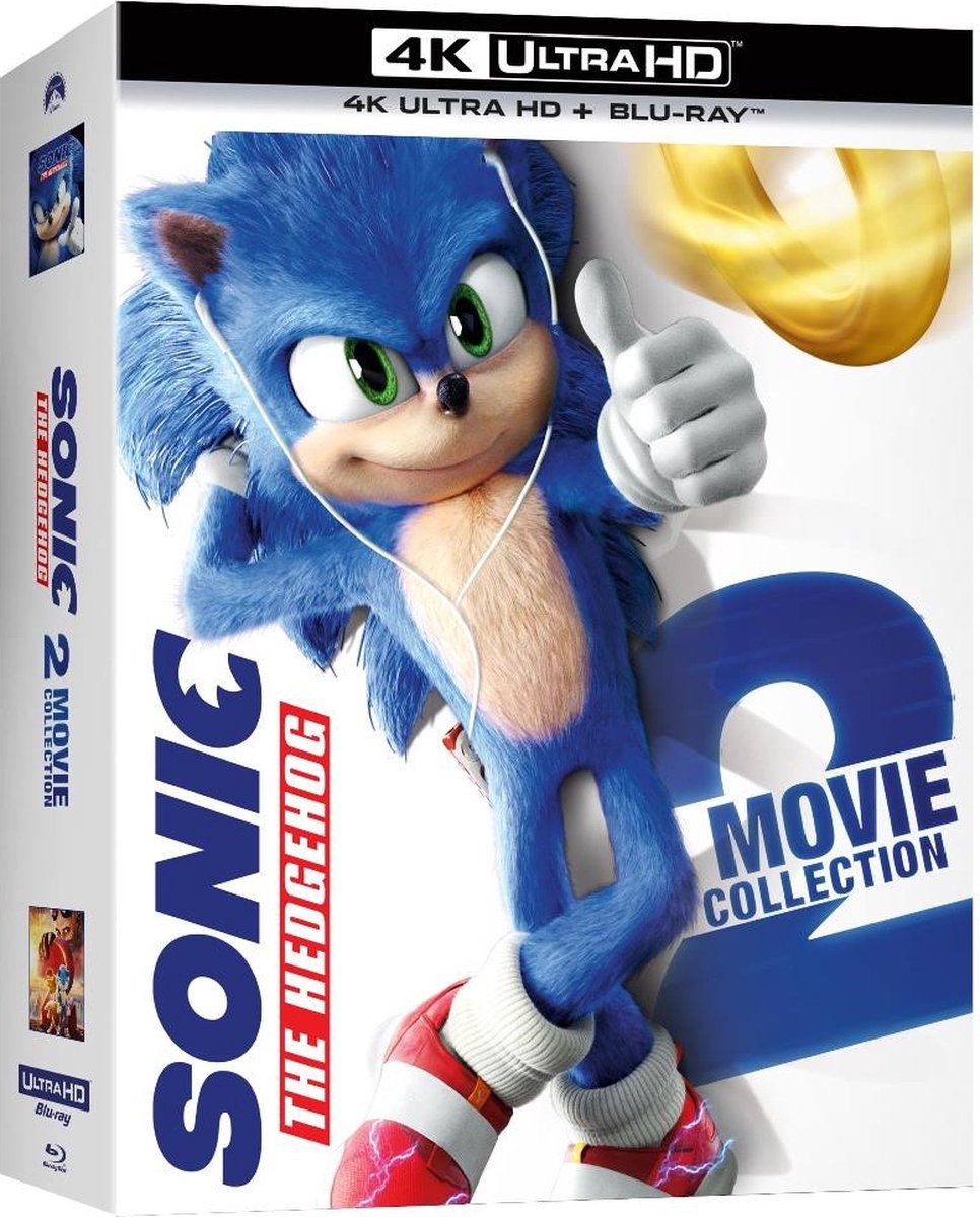 Sonic The Hedgehog 1 + 2 (4K Ultra HD Blu-ray) (Import geen NL... | bol.com