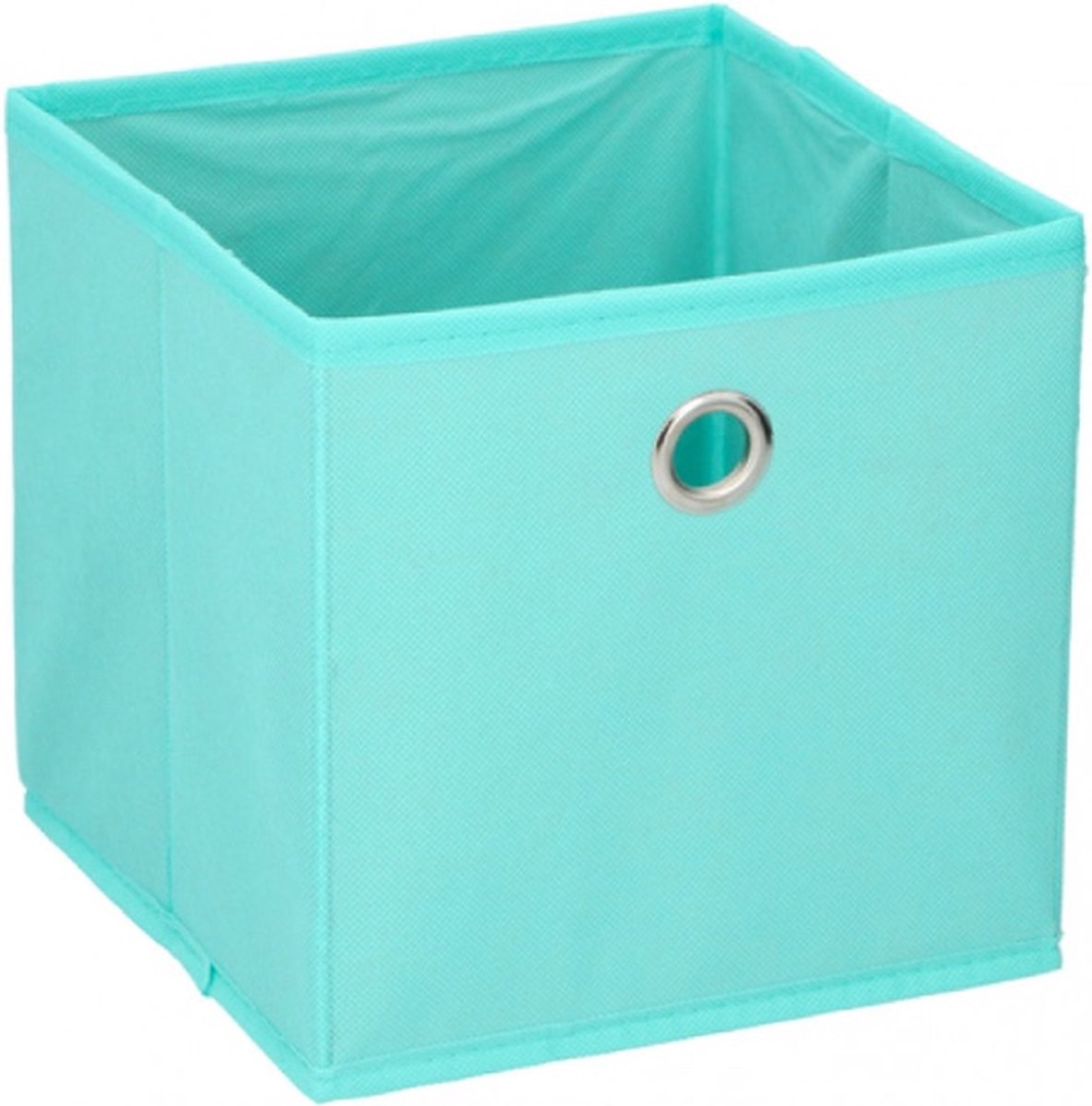 Opbergdoos - Opbergbox - Turquoise - 20x20 cm - Opbergboxen - Organizer - Organizer Kast