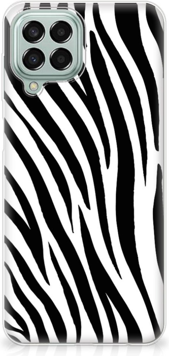 Samsung Galaxy M33 TPU Hoesje Zebra