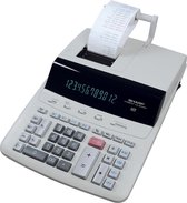 Sharp calculator - met papierrol - grijs - SH-CS2635RHGYS