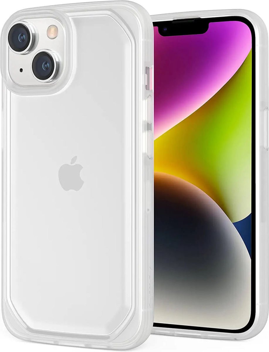 Raptic Slim Apple iPhone 14 Plus Hoesje Duurzaam Back Cover Clear