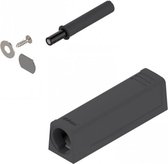 Blum Tip-on met magneet - Korte versie - Zwart - 956.1004 V1TERS - Inclusief adapterplaat